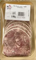Tête roulée avec langue 5 tranches 0,195kg