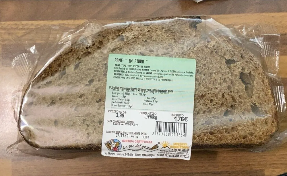 Pane in fibra