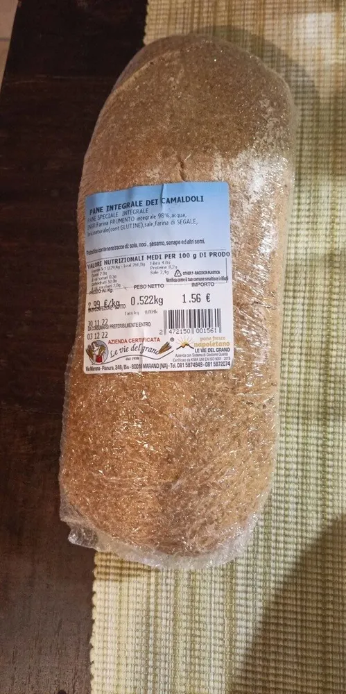 Pane integrale dei Camaldoli
