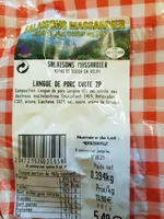 Langue de porc cuite 2 P