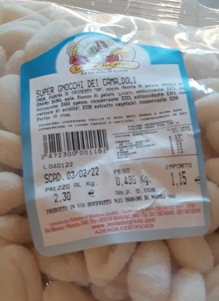 Super gnocchi dei camaldoli