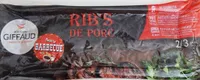 Rib's de porc