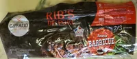 Ribs de porc marinade barbecue