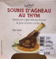 Souris d’agneau au thym