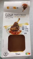 Souris d'agneau jus aux girolles