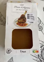 Souris d’Agneau jus au girolles
