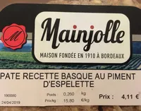 Pâté recette Basque