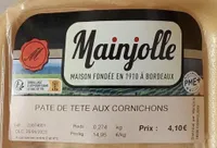 Pâté de tête aux cornichons
