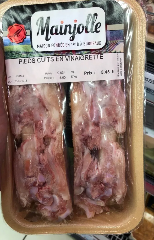Pieds porc