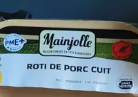 Rôti de porc cuit
