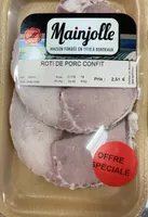 Roti de porc confit