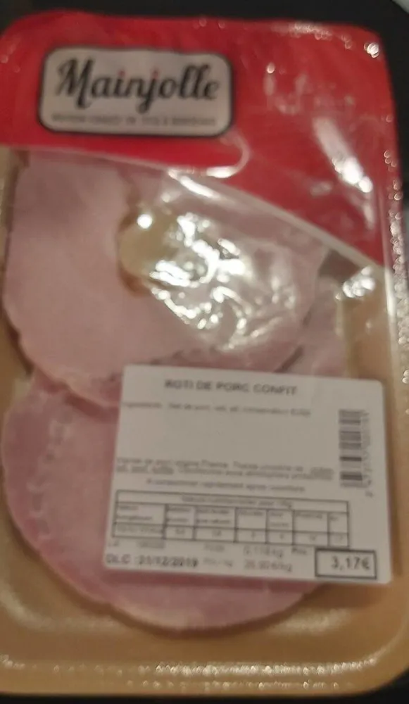Rôti de porc confit