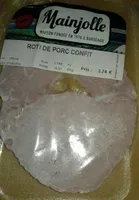 Rôti de porc confit
