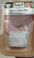 Rôti de porc confit