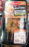 brochettes de poulet olive romarin
