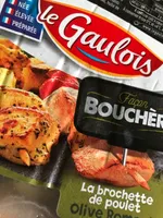 Brochettes de poulet olive romarin