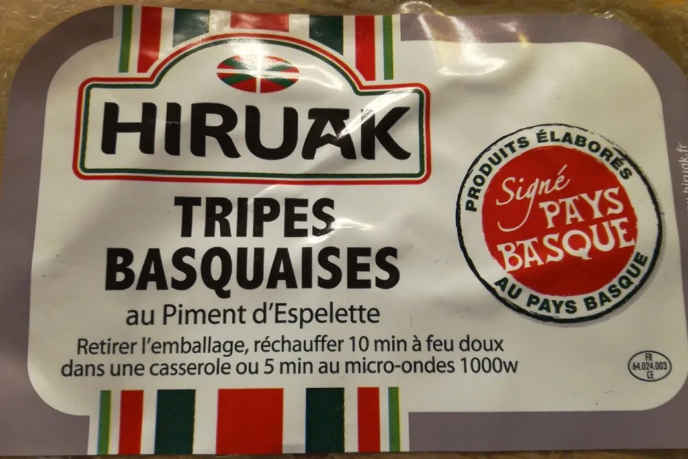 Tripes Basquaises