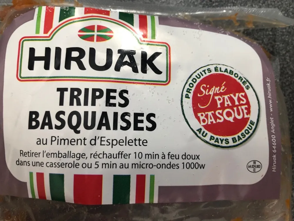 Tripes basquaises