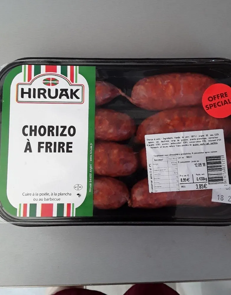 Chorizo a frire