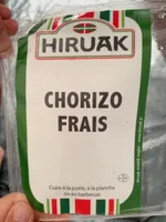 Chorizo frais