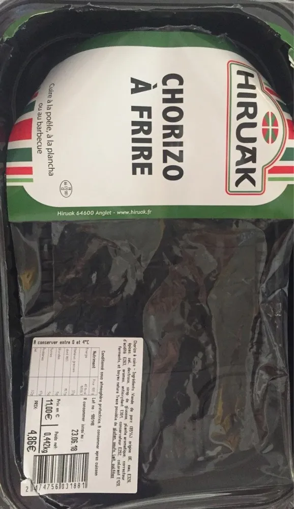 Chorizo à frire