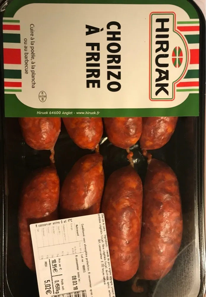 Chorizo à frire