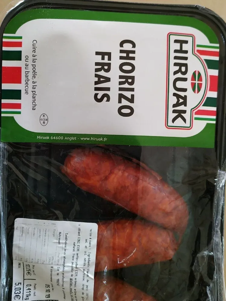 Chorizo frzis
