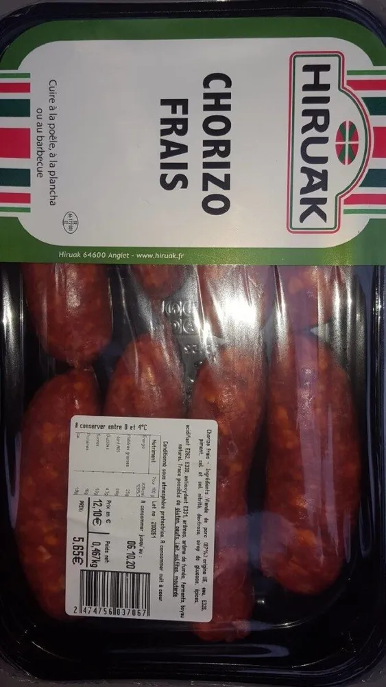 Chorizo Frais