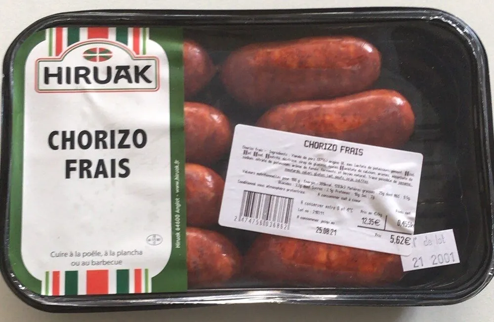 Chorizo frais