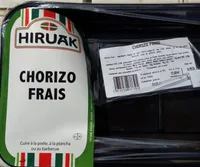 Chorizo frais