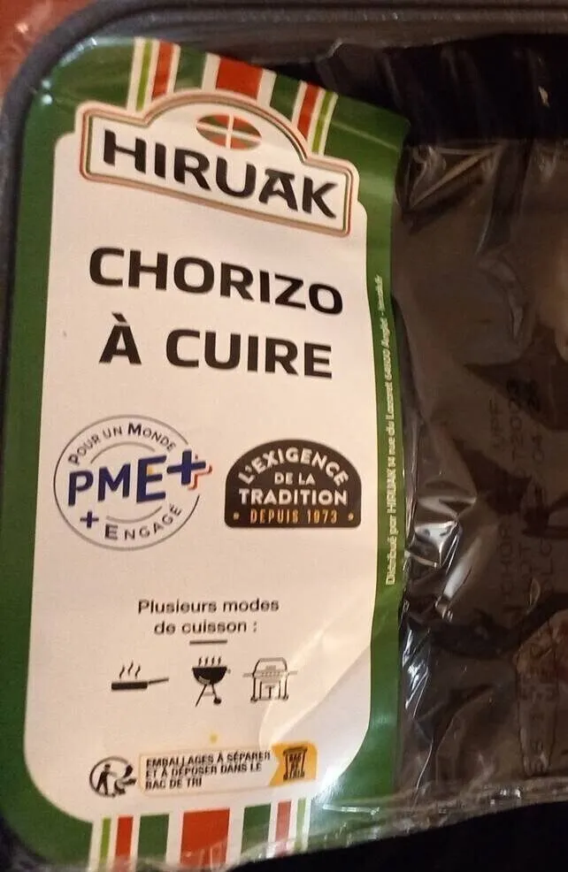 Chorizo à cuire
