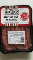 Saucisse fine au canard