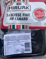 Saucisse fine au canard