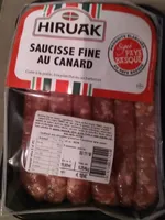 Saucisse fine au canard