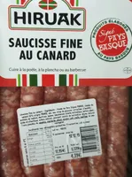 Saucisse fine au canard