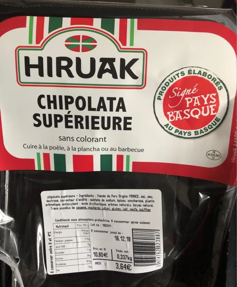 Chipolata supérieure
