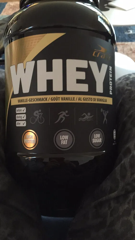 Whey goût vanille