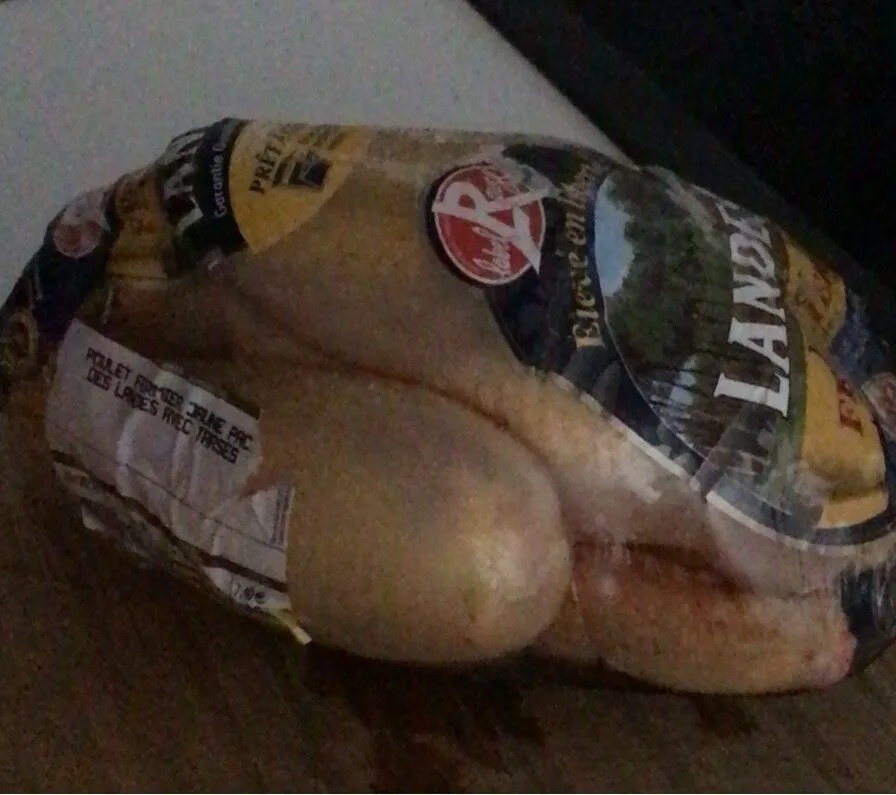 Poulet Fermier Jaune Pac Des Landes Avec Tarses