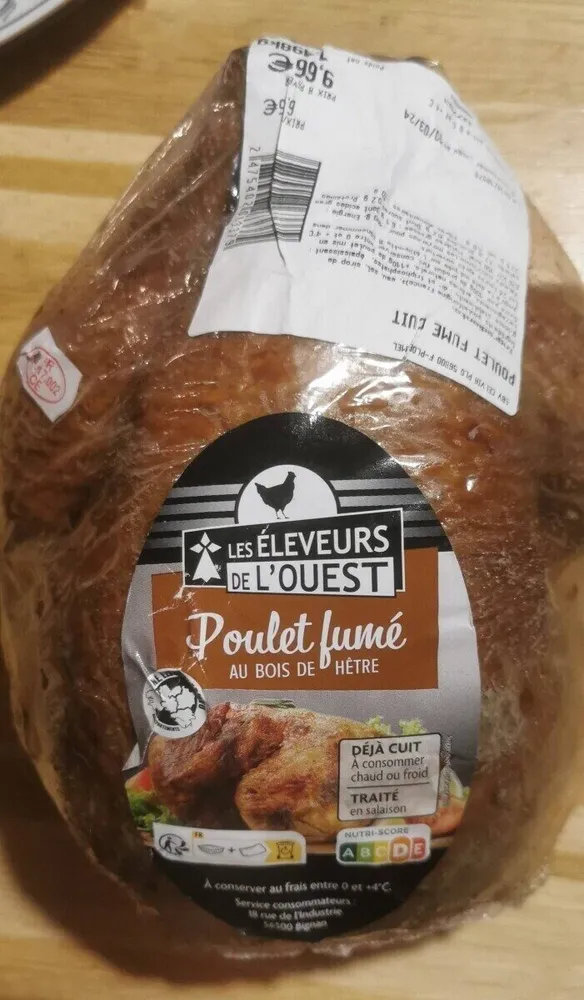Poulet fumé