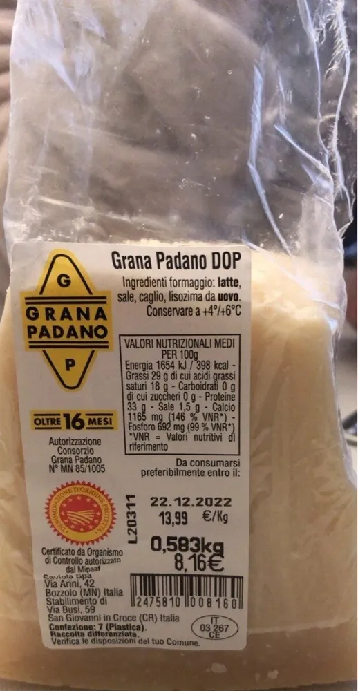 Grana Padano DOP