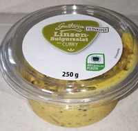 Linsen-Bulgursalat mit Curry