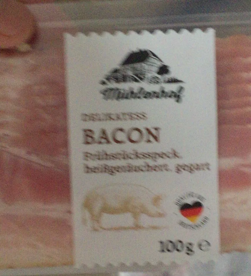 Delikatess bacon