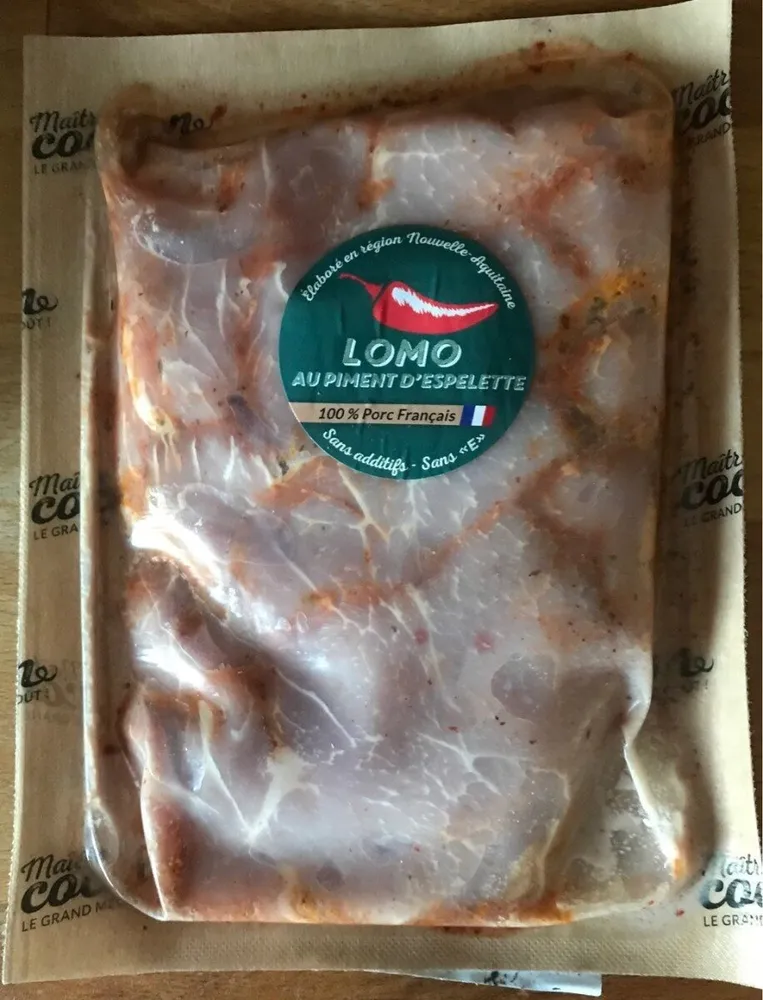 Lomo au piment d'espelette