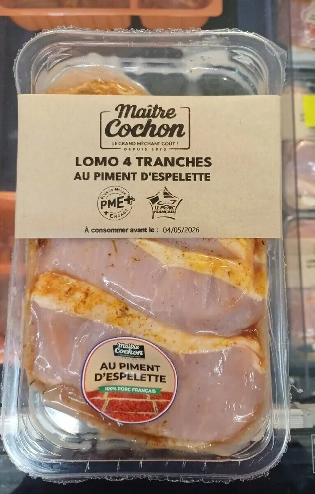 Lomo au piment d'espelette