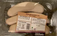 Boudins blancs au cognac