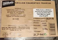 Grillon Charentais tranche