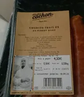 Chorizo frais x5 au piment doux