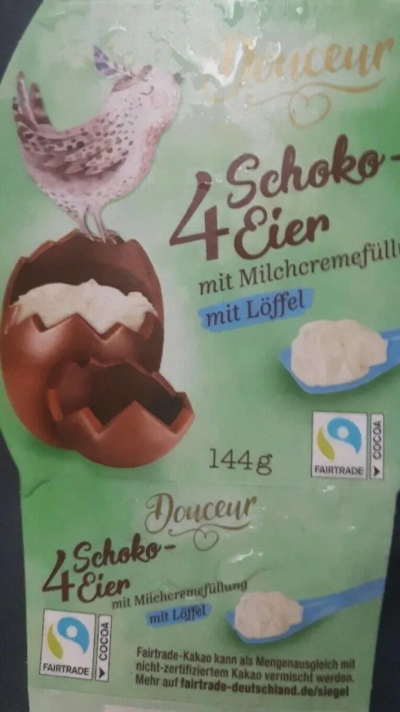 Douceur Schoko-Eier