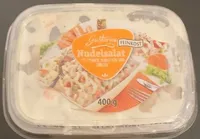 Nudelsalat mit Lyoner, Karotten und Erbsen