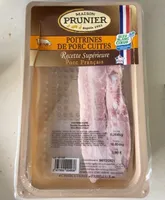 Poitrines de porc cuites